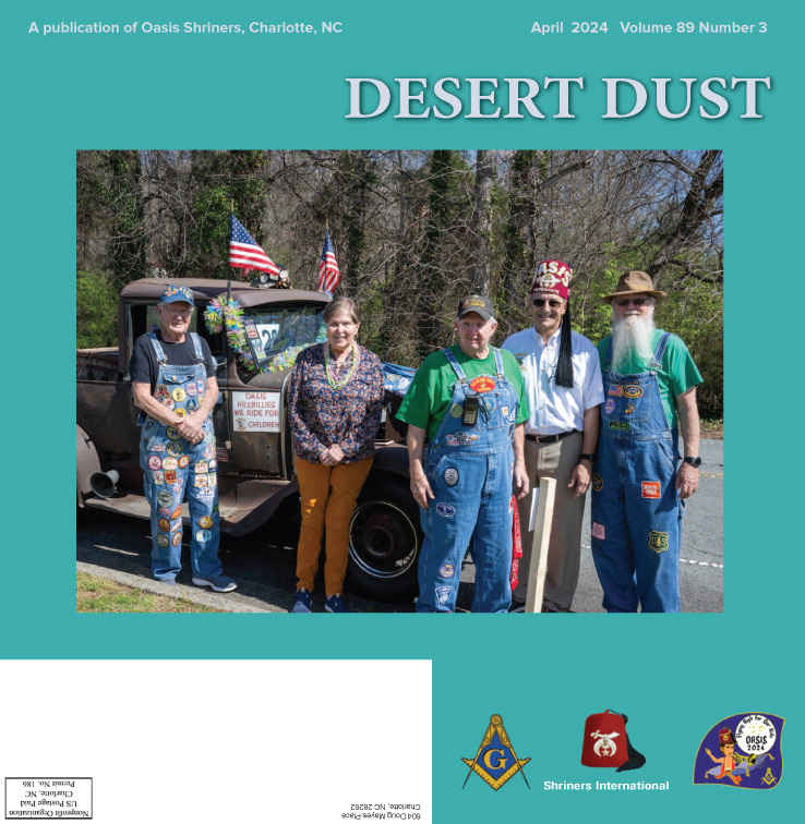April 2024 Desert Dust cover
