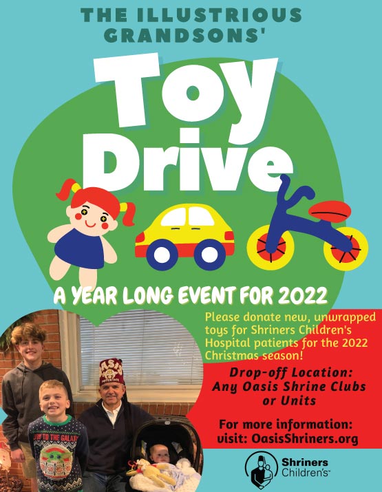 2022 1st Annual Toy Drive - Oasis
