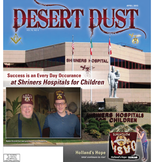 April 2013 Desert Dust cover