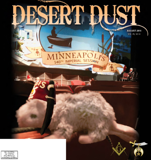August 2014 Desert Dust cover