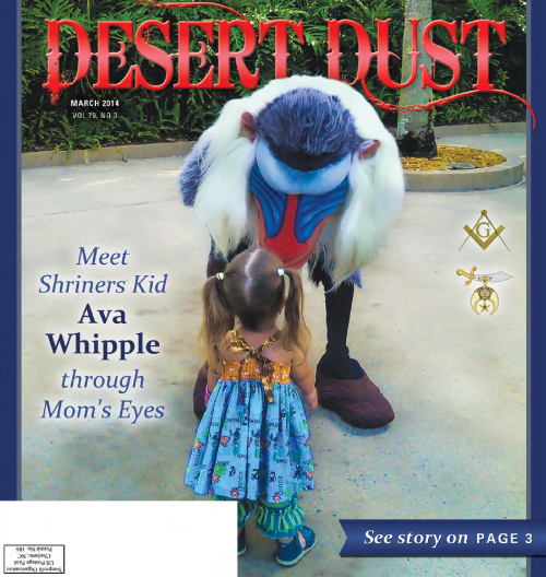 March 2014 Desert Dust cover