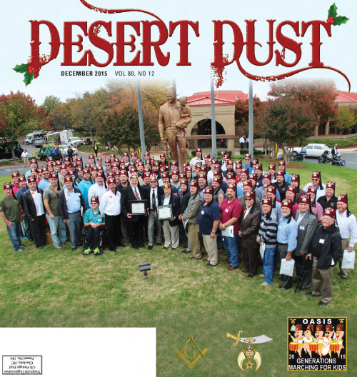 December 2015 Desert Dust cover