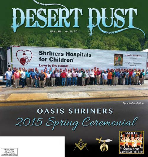 July 2015 Desert Dust cover
