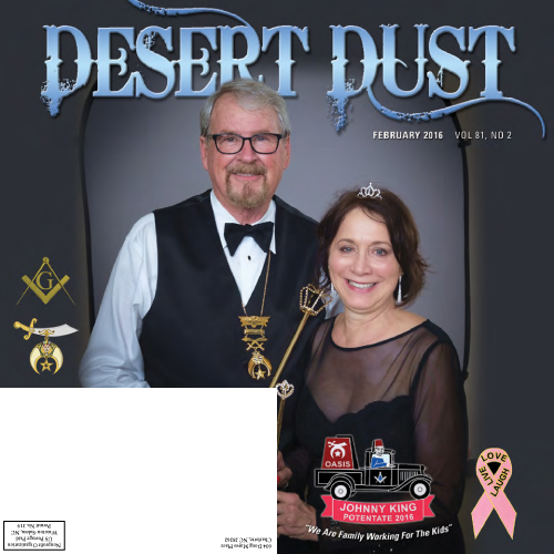 February 2016 Desert Dust cover