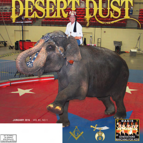 January 2016 Desert Dust cover