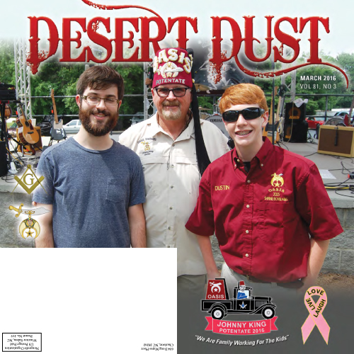 March 2016 Desert Dust cover
