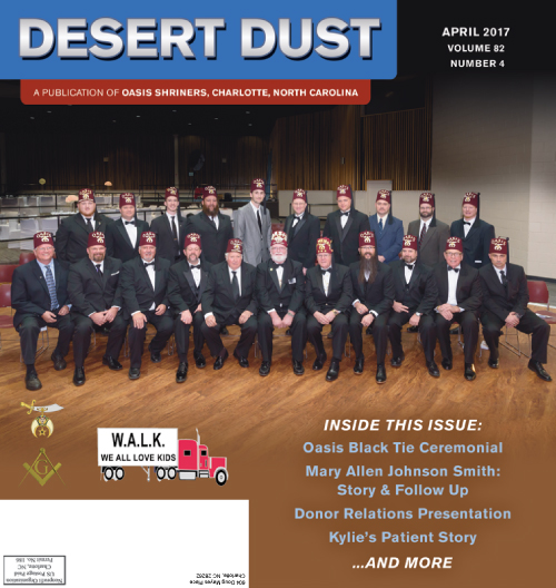 April 2017 Desert Dust cover