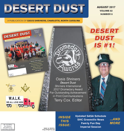 August 2017 Desert Dust cover