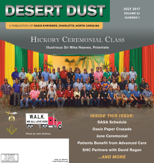 July 2017 Desert Dust cover