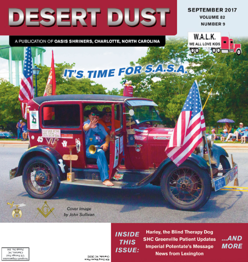 September 2017 Desert Dust cover
