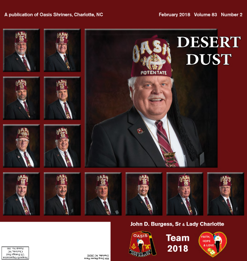 February 2018 Desert Dust cover