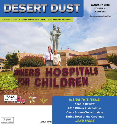 January 2018 Desert Dust cover
