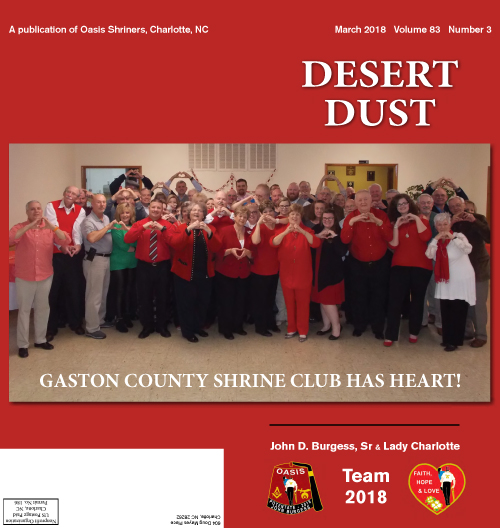 March 2018 Desert Dust cover