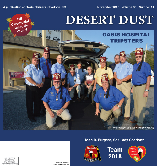 November 2018 Desert Dust cover