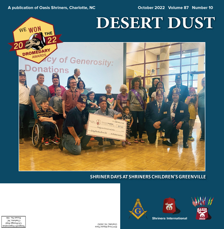 October 2022 Desert Dust cover