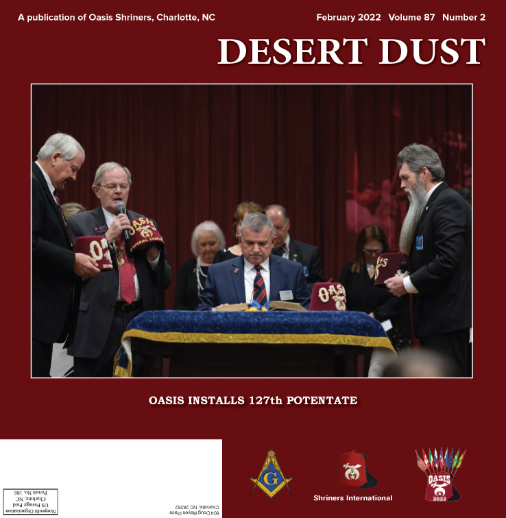 February 2022 Desert Dust cover