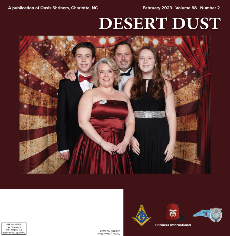 February 2023 Desert Dust cover