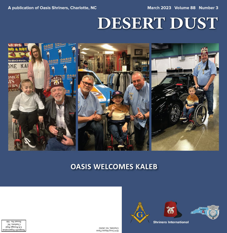 March 2023 Desert Dust cover
