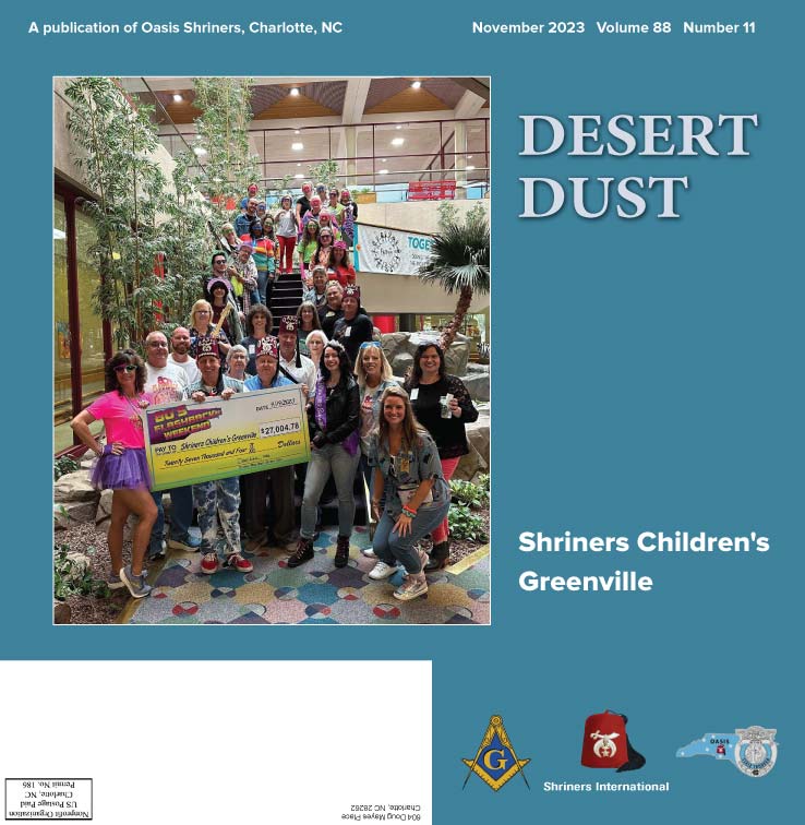November 2023 Desert Dust cover