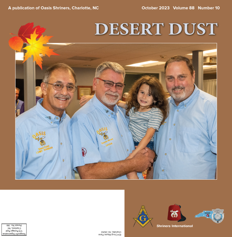 October 2023 Desert Dust cover