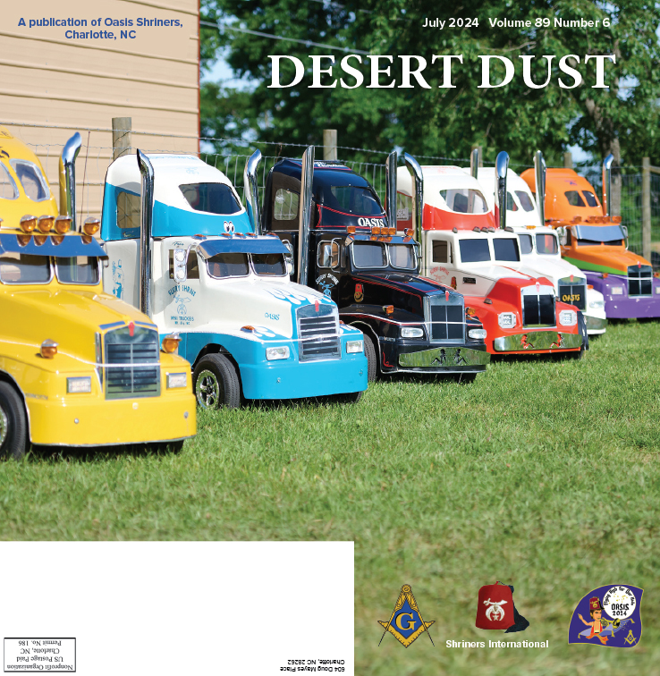 July 2024 Desert Dust cover